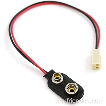 편광 Molex 커넥터에 9V 배터리 스냅 클립